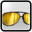 Icon: Golden Sunglasses