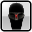 Icon: Black Super Hero Mask