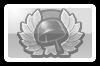 Black and white icon Infantry Focus III