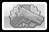Schwarz-weisses Symbol Pistol II