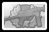 Black and white icon SMG II