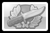 Black and white icon Knife III