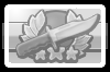 Čiernobiela ikona Knife Mastery III