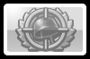 Černobílá ikona Infantry Hunter II