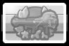 Black and white icon Challenge I:Doom Skull