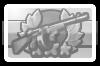 Black and white icon Challenge I:Gregs Super Greasy Gun