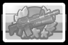 Čiernobiela ikona Challenge I:M16-203 Battle Rifle