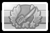 Black and white icon Challenge I:Knuckleduster Dagger