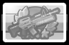 Black and white icon Challenge I:Golden M16-203 Battle Rifle