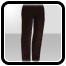 IconBurgundy Pinstriped Suit Pants