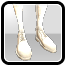 Icon: Wily's White Dress Shoes