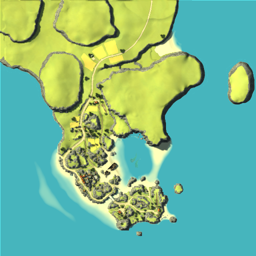 Buccaneer Bay Мини-карта