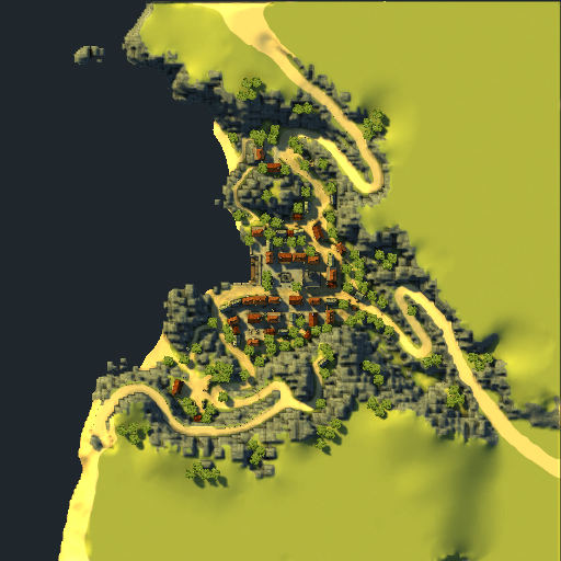 Victory Village Minimap